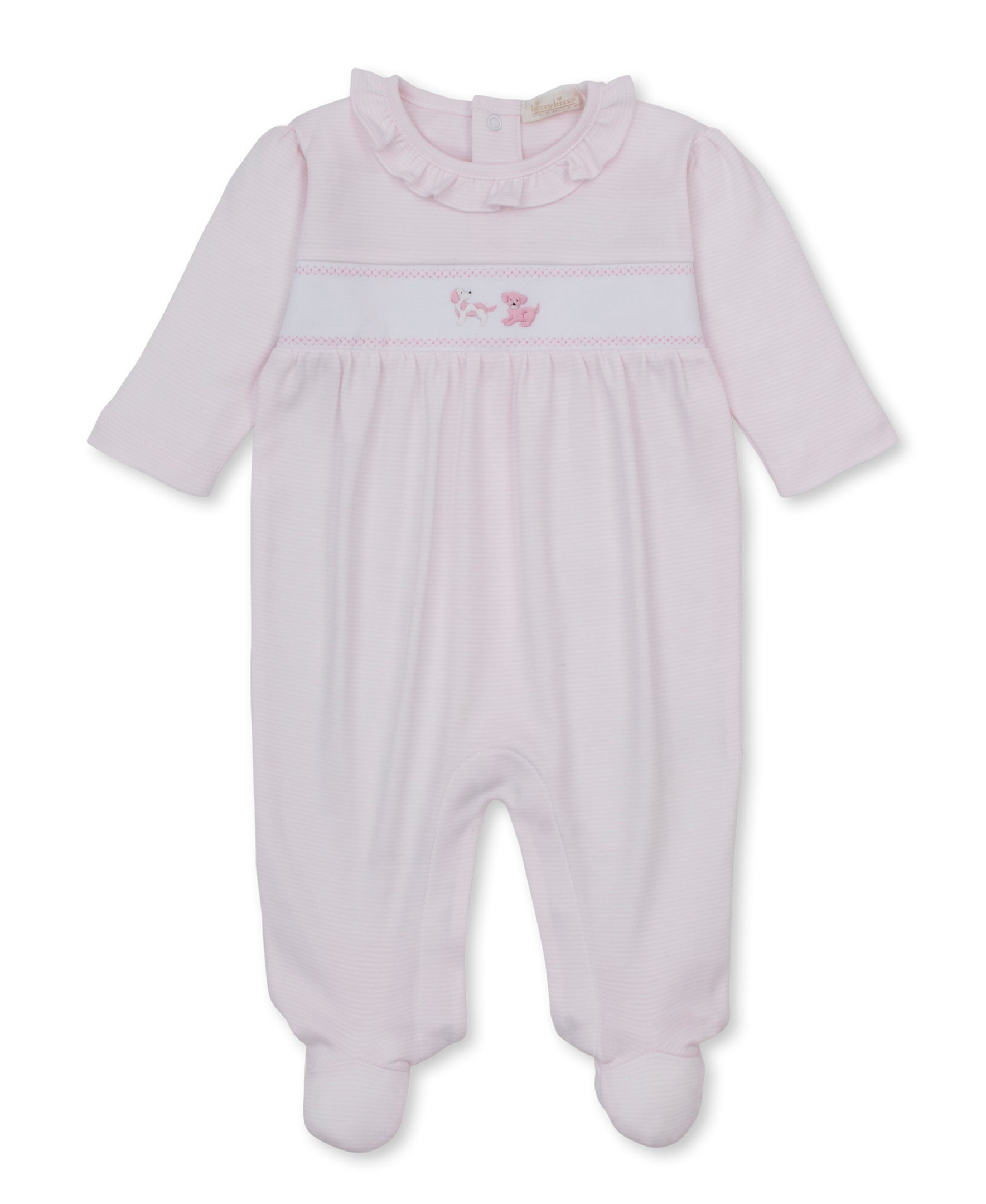 Pink Premier Puppies Footie