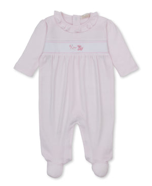 Pink Premier Puppies Footie
