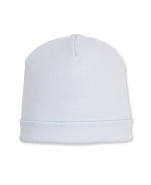 Light Blue Jacquard Baby Blessings Hat