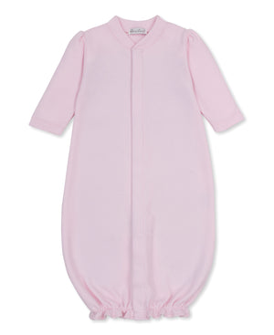 Pink Jacquard Baby Blessings Converter Gown