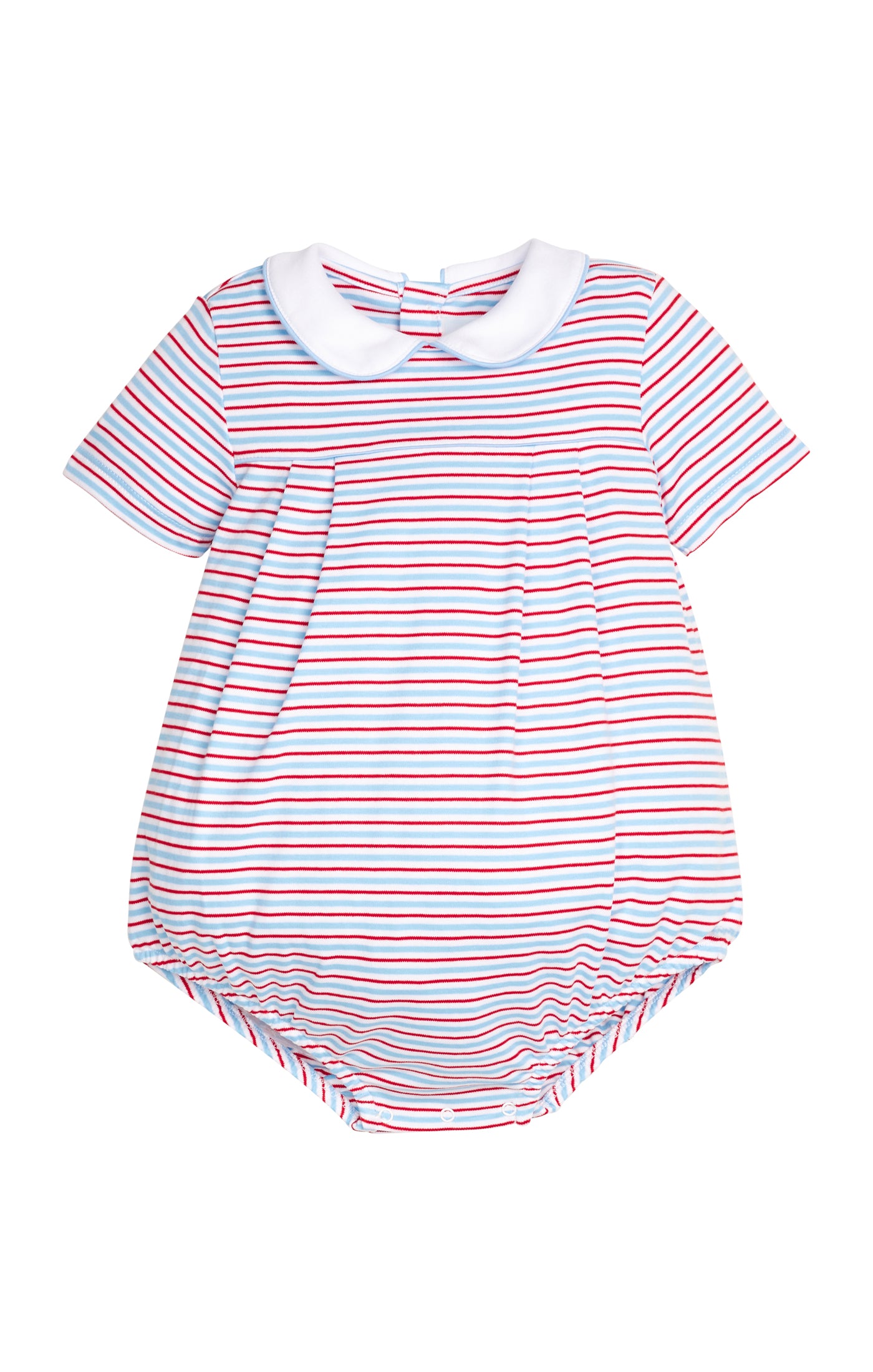 Primary Stripe Pleated Peter Pan Bubble