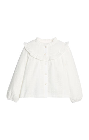 White Eyelet Cintra Top