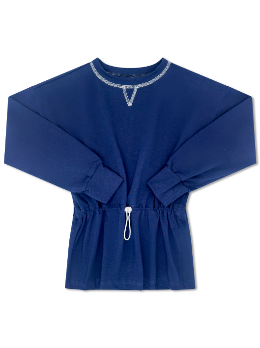 Hudson Bay Navy Knit Pippa Pullover