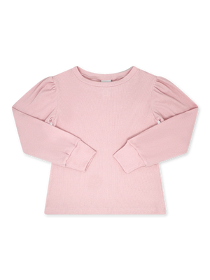 Party Pink Knit LS Jane Blouse