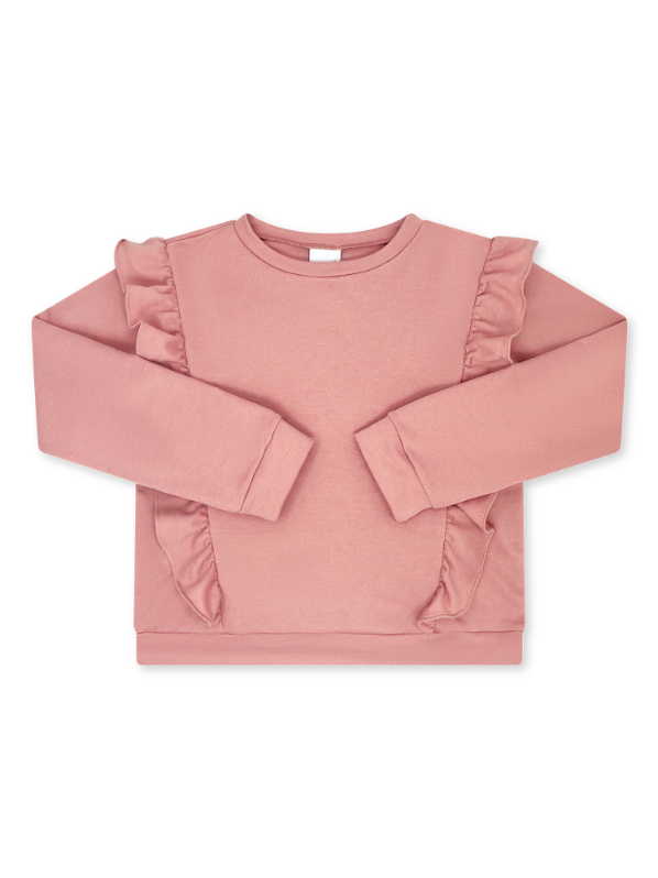 Pembroke Pink Knit Magnolia LS Sweatshirt