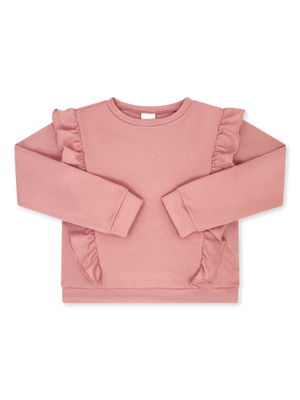 Pembroke Pink Knit Magnolia LS Sweatshirt