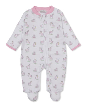 Magical Unicorns Footie w/ Zip
