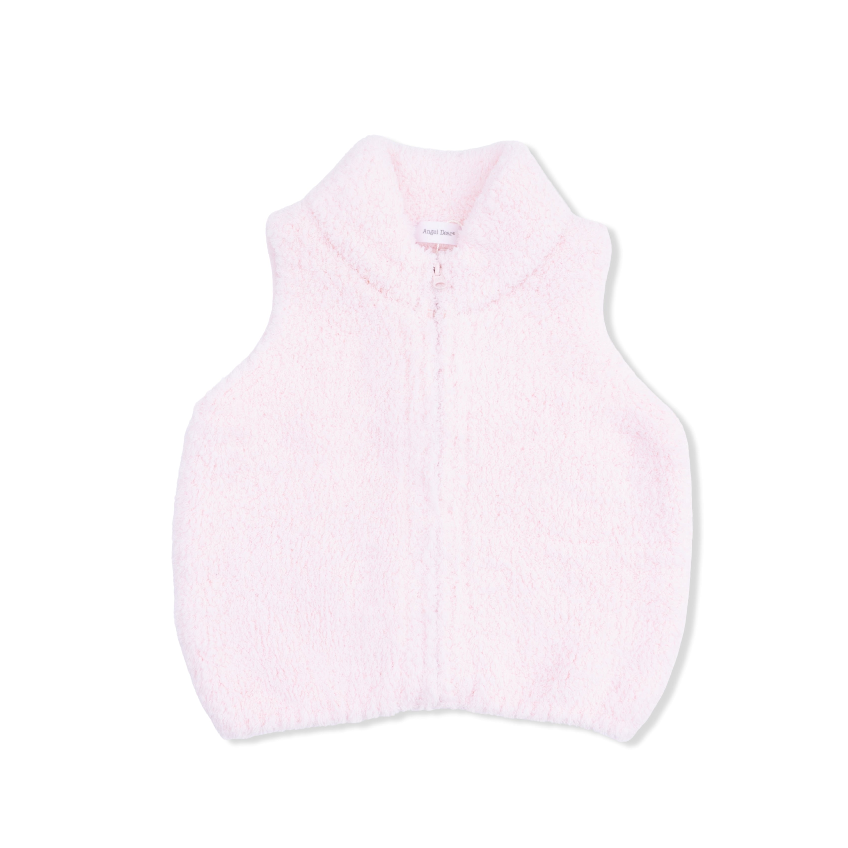 Baby Pink Chenille Vest