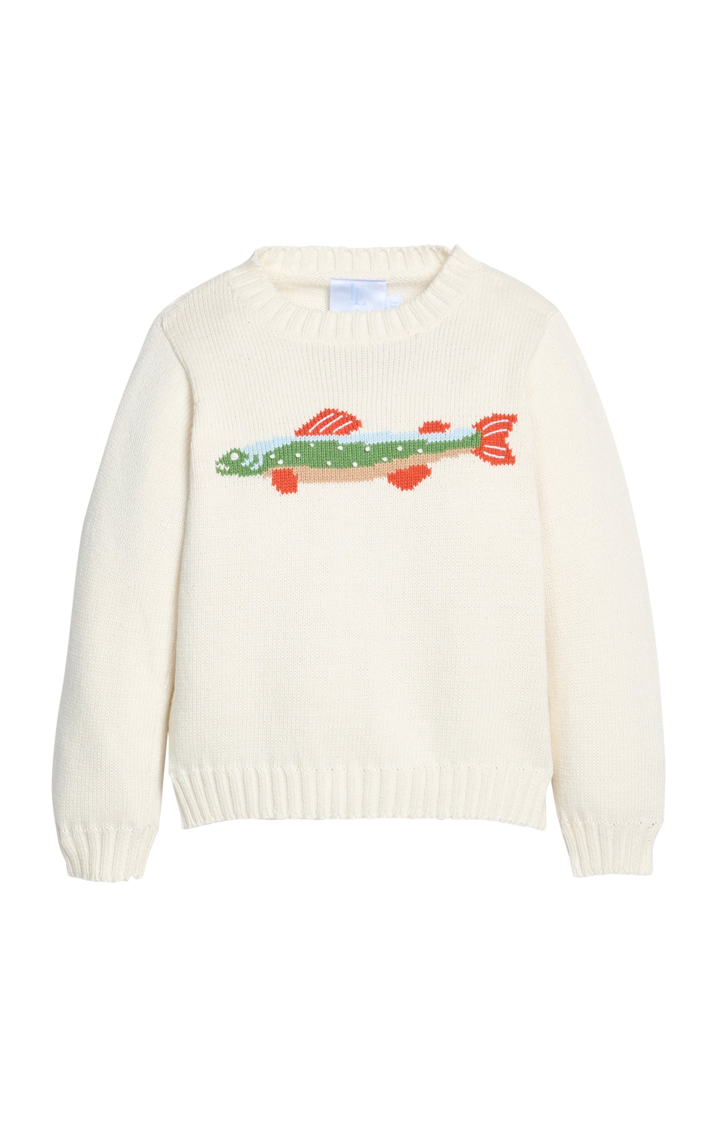 Brook Trout Intarsia Sweater