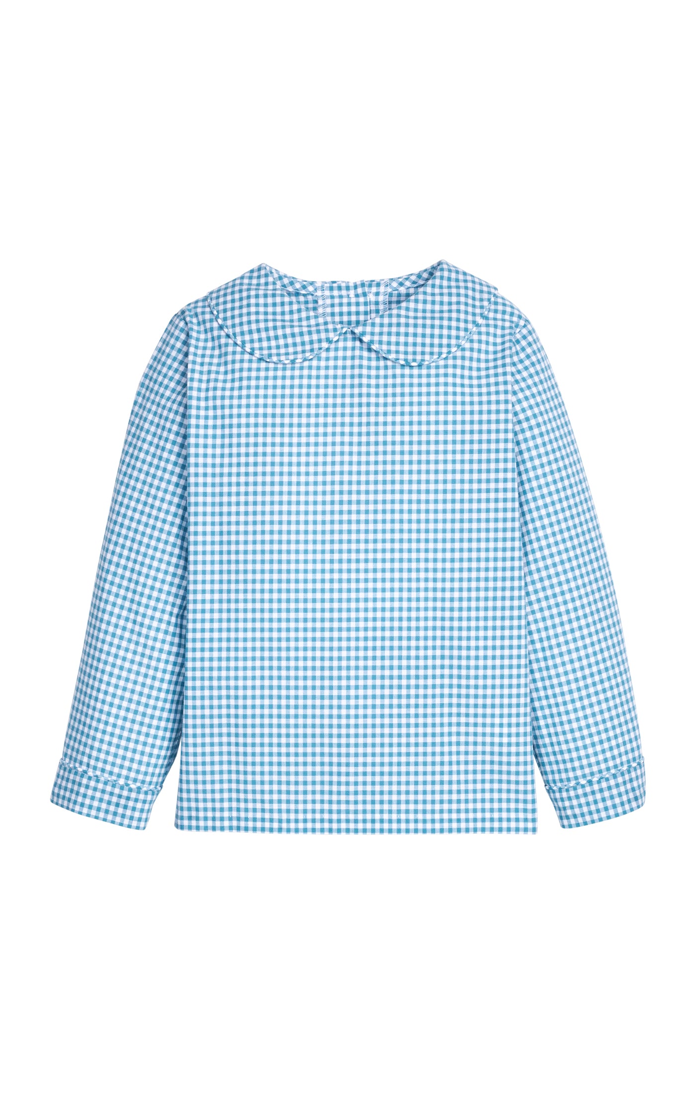 Alpine Gingham Peter Pan Shirt