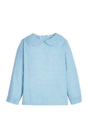 Alpine Gingham Peter Pan Shirt