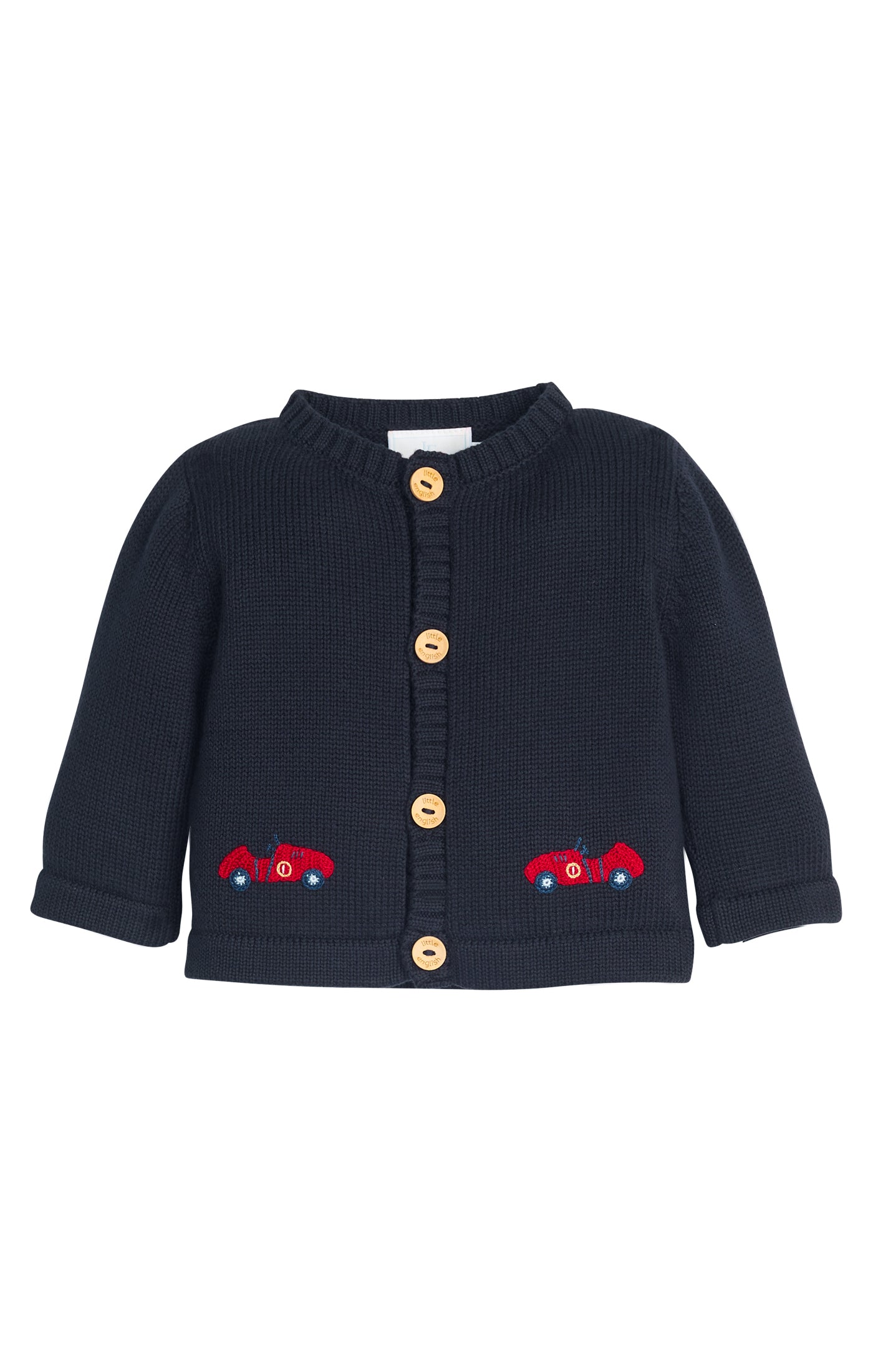 Race Cars Crochet Cardigan