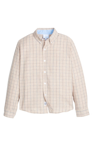Durham Windowpane Button Down Shirt