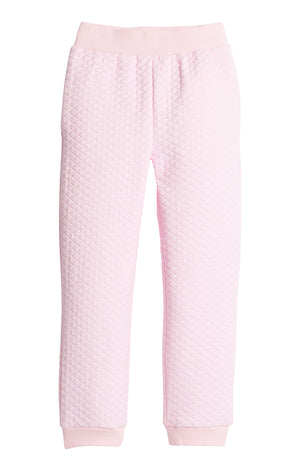 Light Pink Classic Quilted Jogger