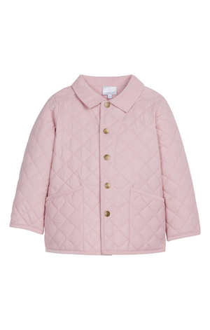 Light Pink Classic Quilted Jacket