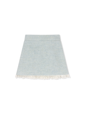 River Tweed Kensington Fringe Skirt