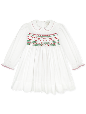 Redford Red Windowpane Sadie Dress