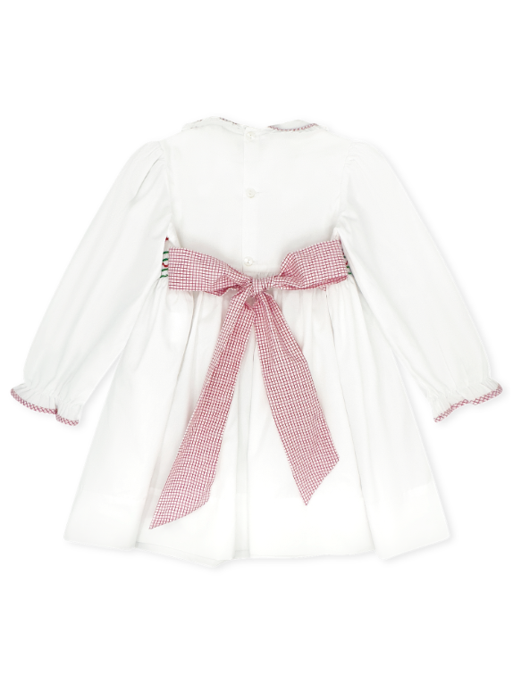 Redford Red Windowpane Sadie Dress
