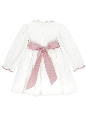 Redford Red Windowpane Sadie Dress