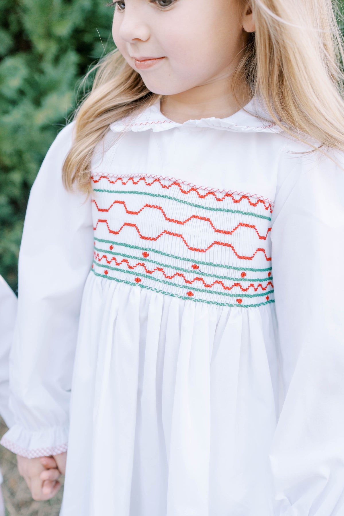 Redford Red Windowpane Sadie Dress