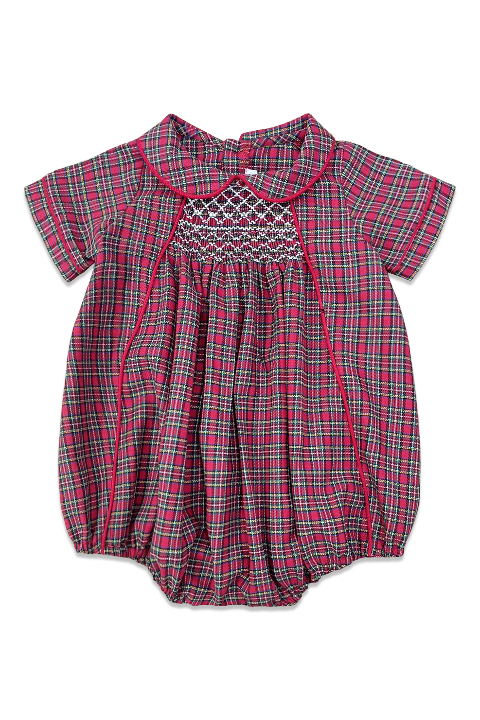 Holiday Plaid Graham Bubble