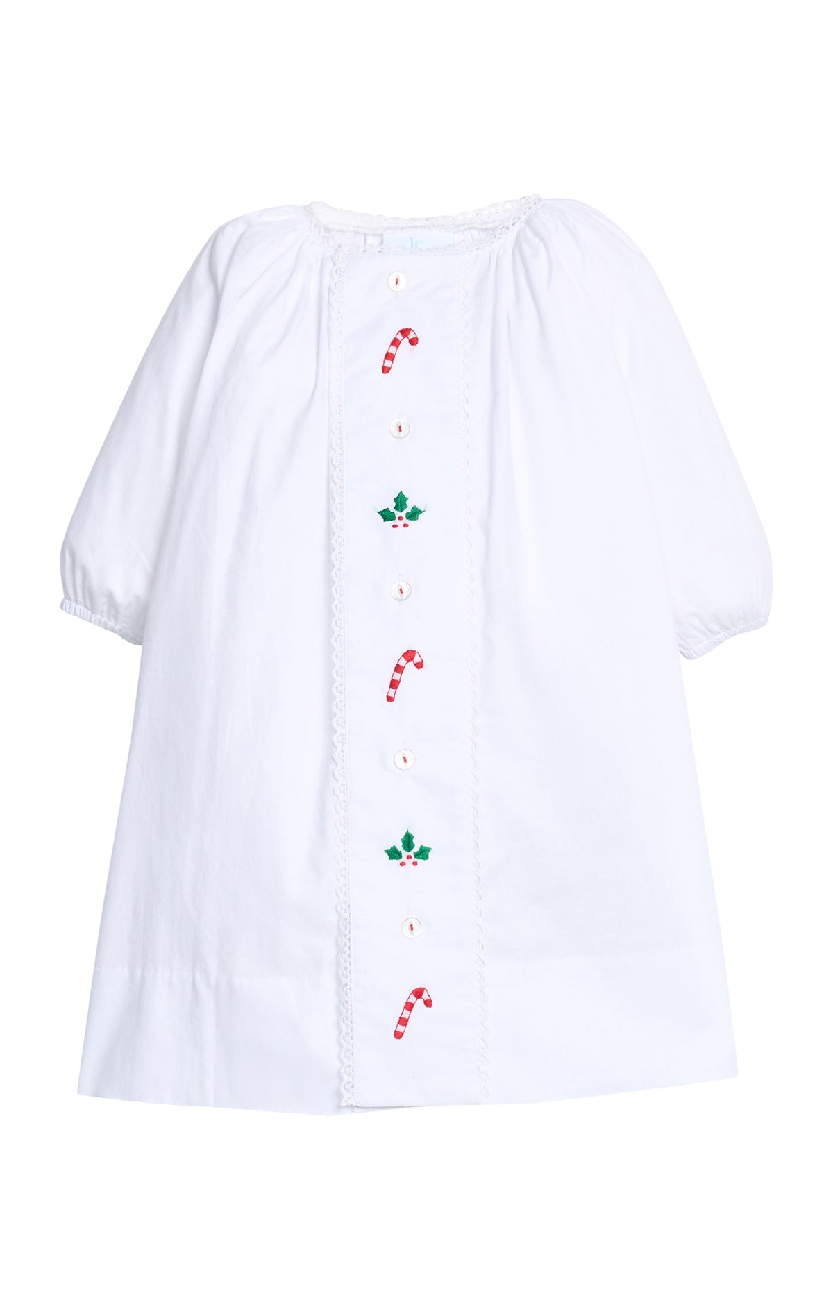 Holly & Candy Canes Day Gown