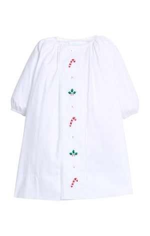Holly & Candy Canes Day Gown