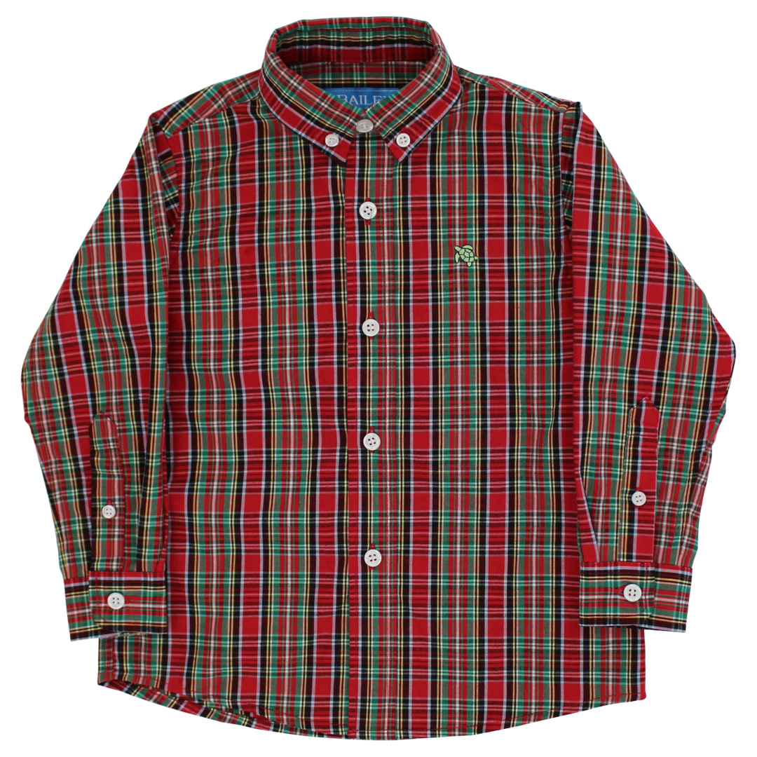 Roscoe Tartan Button Down