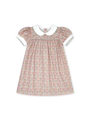 Autumn Garden Memory Making Scallop Dress