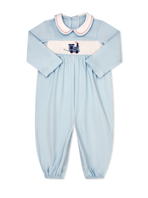 Luke Longall - Willoughby Blue w Train (Toddler)
