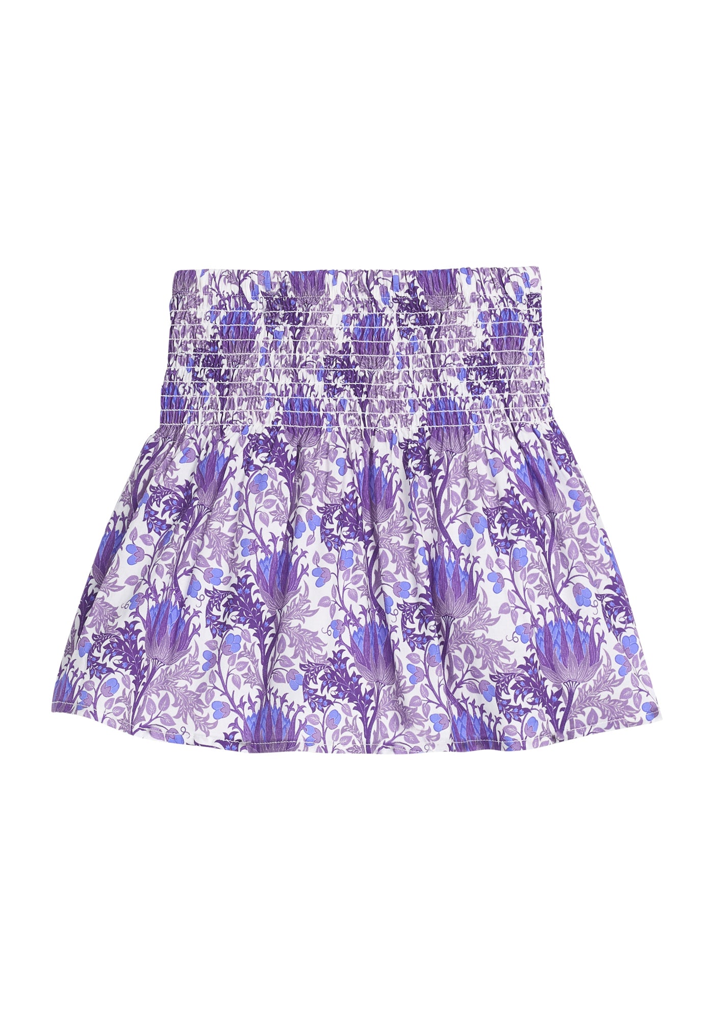Ruched Circle Skirt - Concord Floral (Kid)