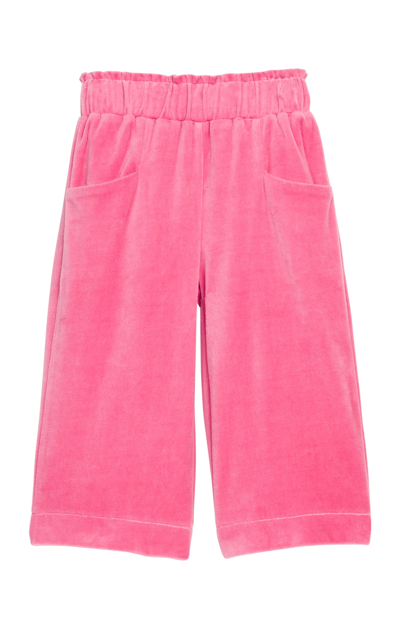 Cropped Palazzo Pants - Tulip Velour (Kid)