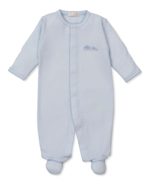 Blue Elephant Emb Footie