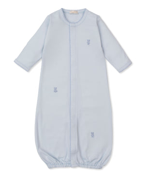 Blue Teddy Bear Time Conv Gown