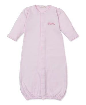 Pink Elephant Emb Conv Gown