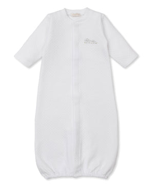 White Elephant Jacquard Converter Gown