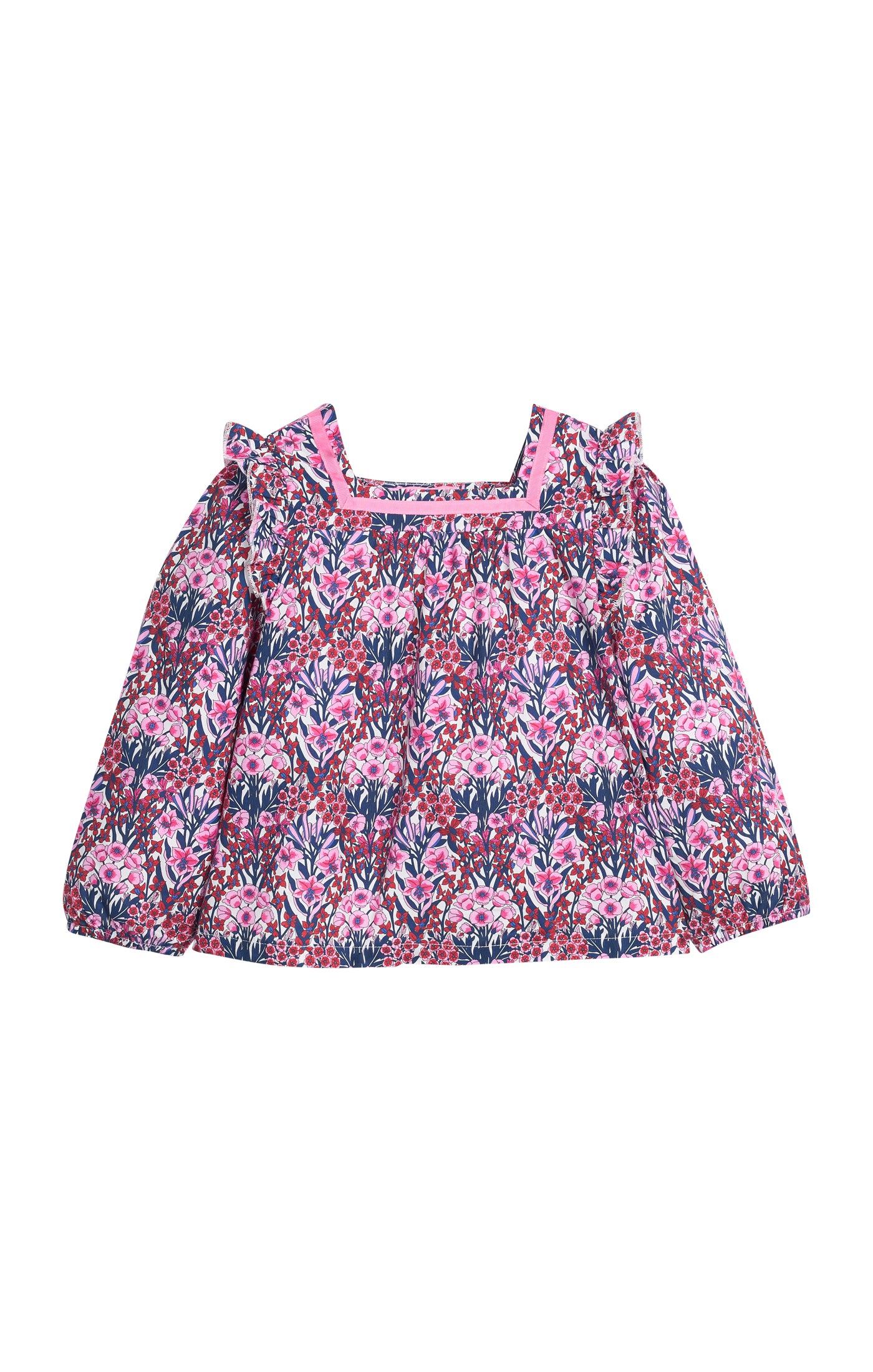 Adams Top - Foxcroft Winter Floral (Big Kid)
