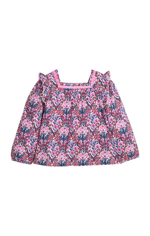 Adams Top - Foxcroft Winter Floral (Big Kid)