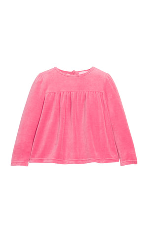 Lisle Top - Tulip Velour (Big Kids)