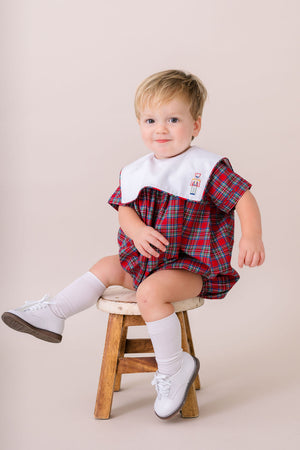 Christian Bubble - Woodstock Plaid w Nutcracker (Baby)
