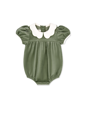 Special Moments Bubble - Leyland Green Velvet (Toddler)