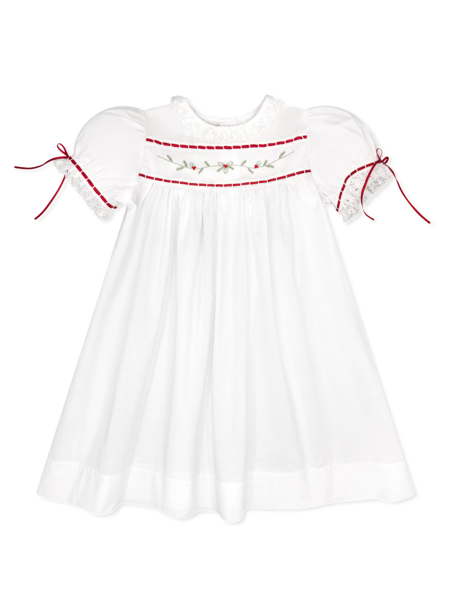 Tiny Town Dress - Winslow White Batiste (Baby)