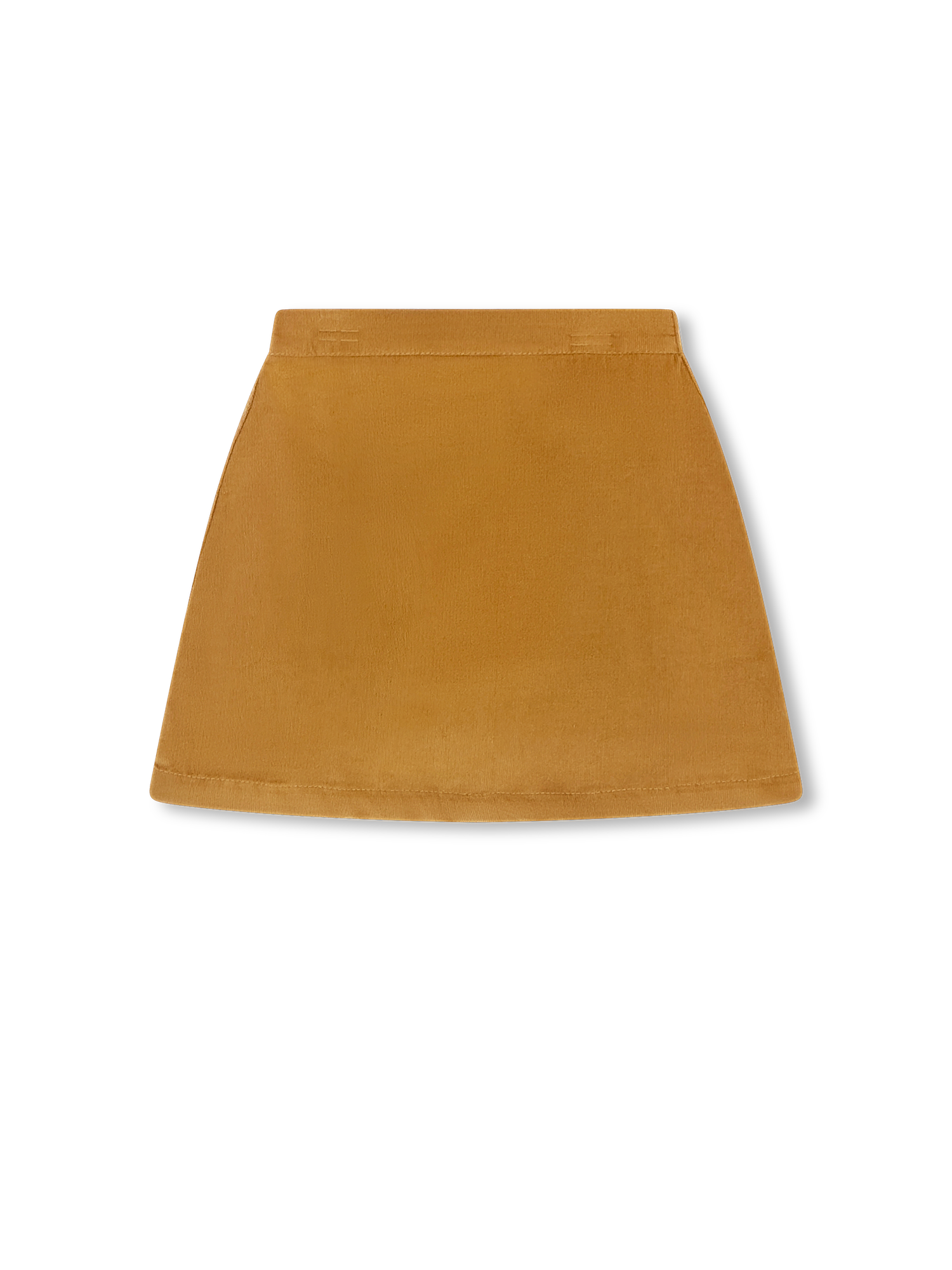 Boston Brown Cord Lacey Skirt