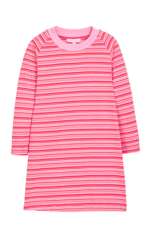 Cambridge Stripe LS T-Shirt Dress