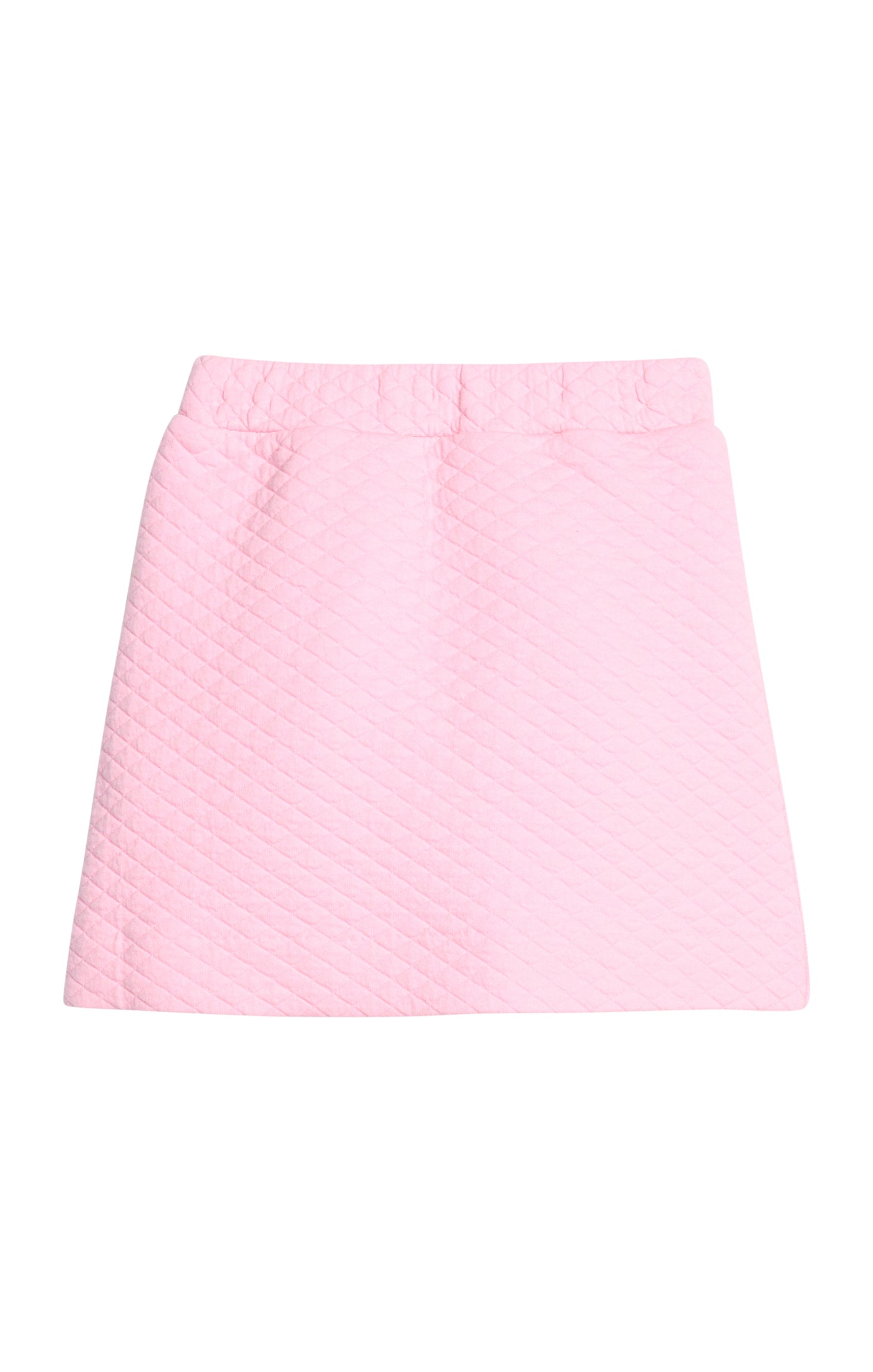 Bubblegum Quilted Mini Skirt