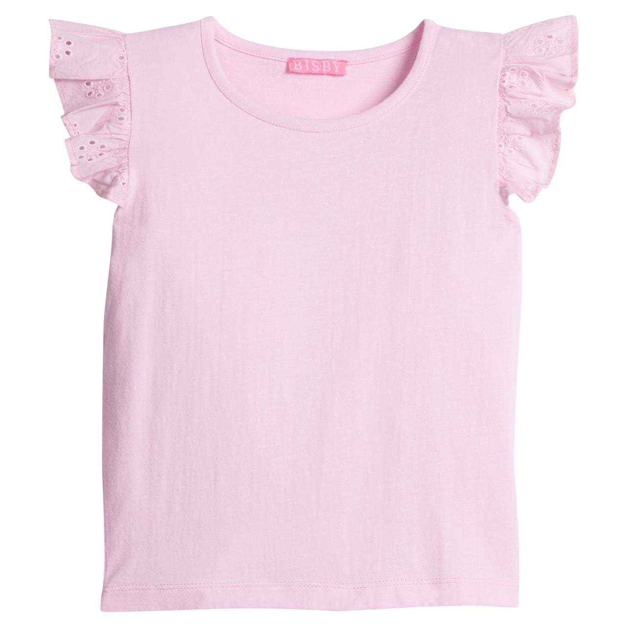 Pink Eyelet Tank