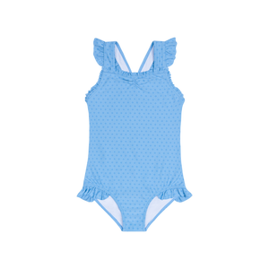 Le Marin Dot Ruffle Edge One Piece