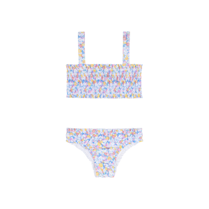 Jasmine Blossom Smocked Bikini