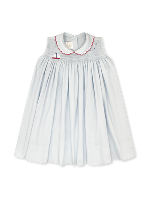 Brentwood Blue Sailboat Ella Dress