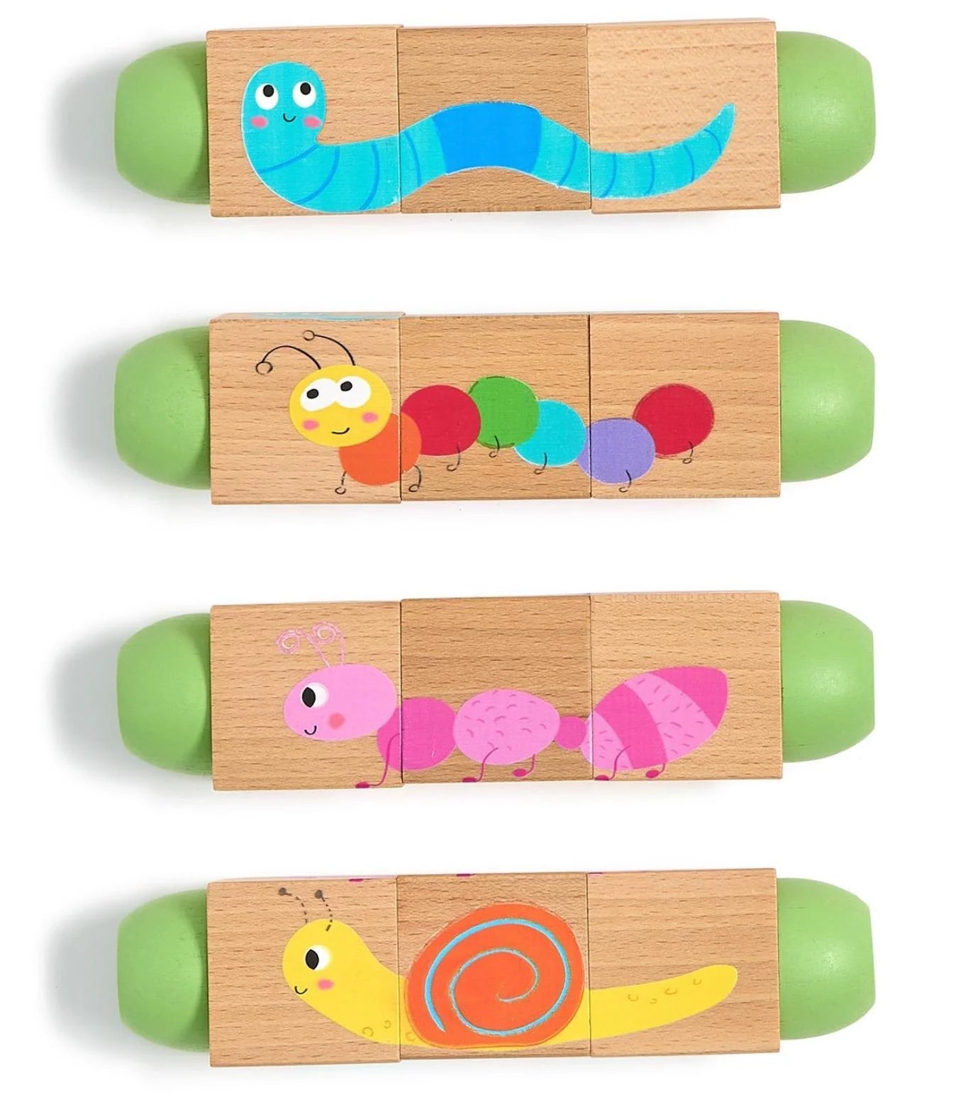 Wooden Twist Block Puzzle Game